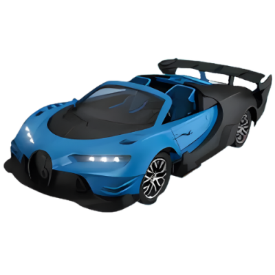 Remote Control Buggati Car Blue Color Kids Boys High Speed Performance Racing Car Toys